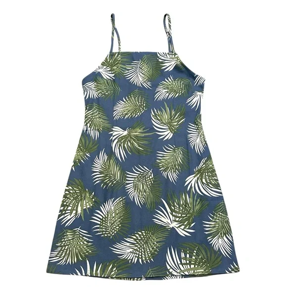 NWT urban outfitters• Palm Print Bodycon Mini
Dress Blue Size XS and S - Picture 5 of 16